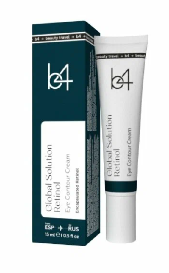 фото упаковки b4 Global Solution Retinol Крем для кожи вокруг глаз