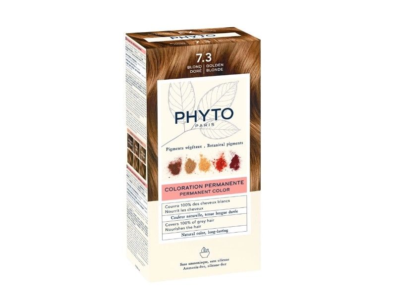фото упаковки Phytosolba PhytoColor Краска для волос 7.3 золотистый блонд