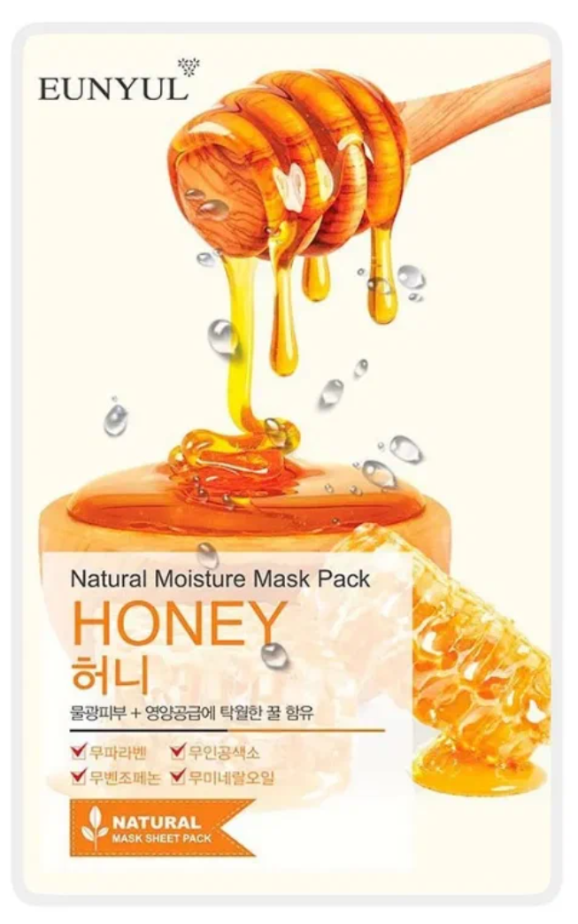 фото упаковки Eunyul natural moisture mask Маска для лица тканевая