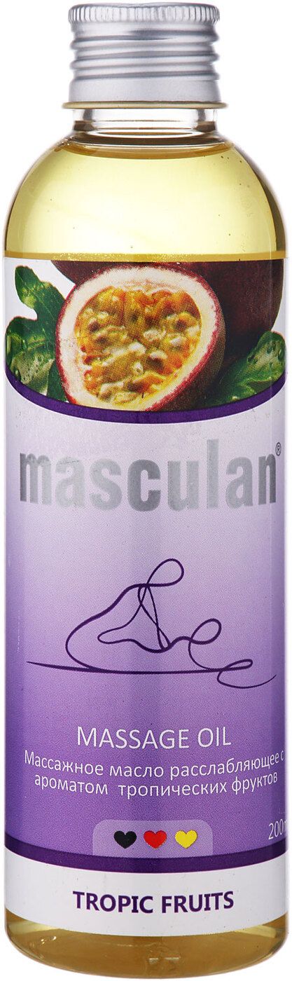 фото упаковки Masculan масло массажное расслабляющее