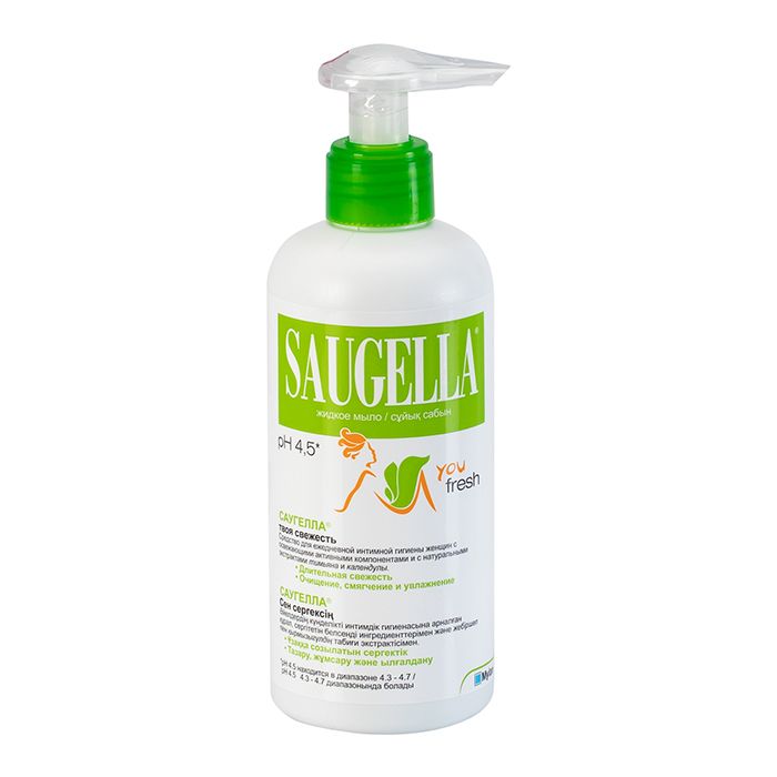 фото упаковки Saugella You fresh Средство для интимной гигиены