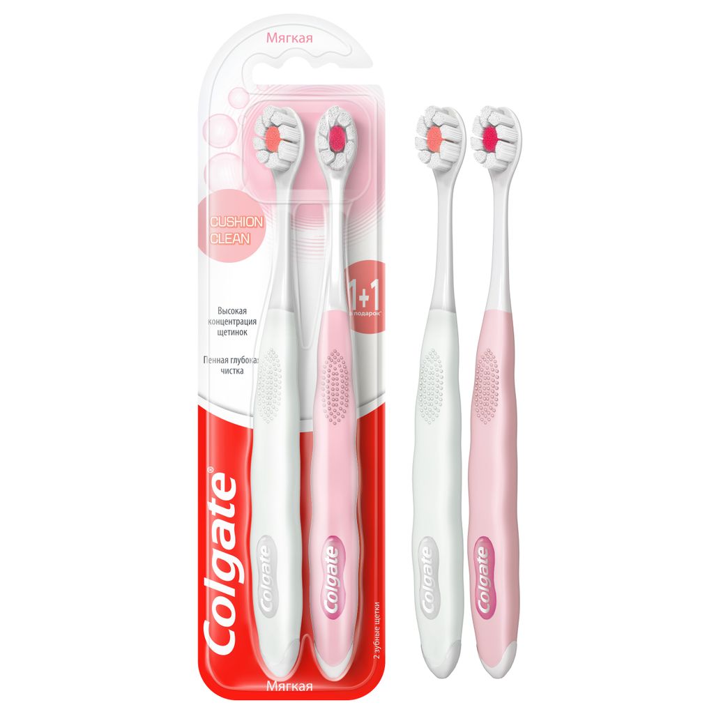 фото упаковки Colgate Cushion Clean Зубная щетка