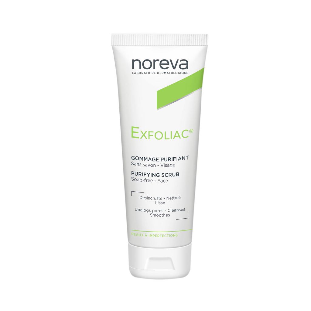 Noreva Exfoliac Скраб для лица очищающий, скраб для лица, 50 мл, 1 шт.