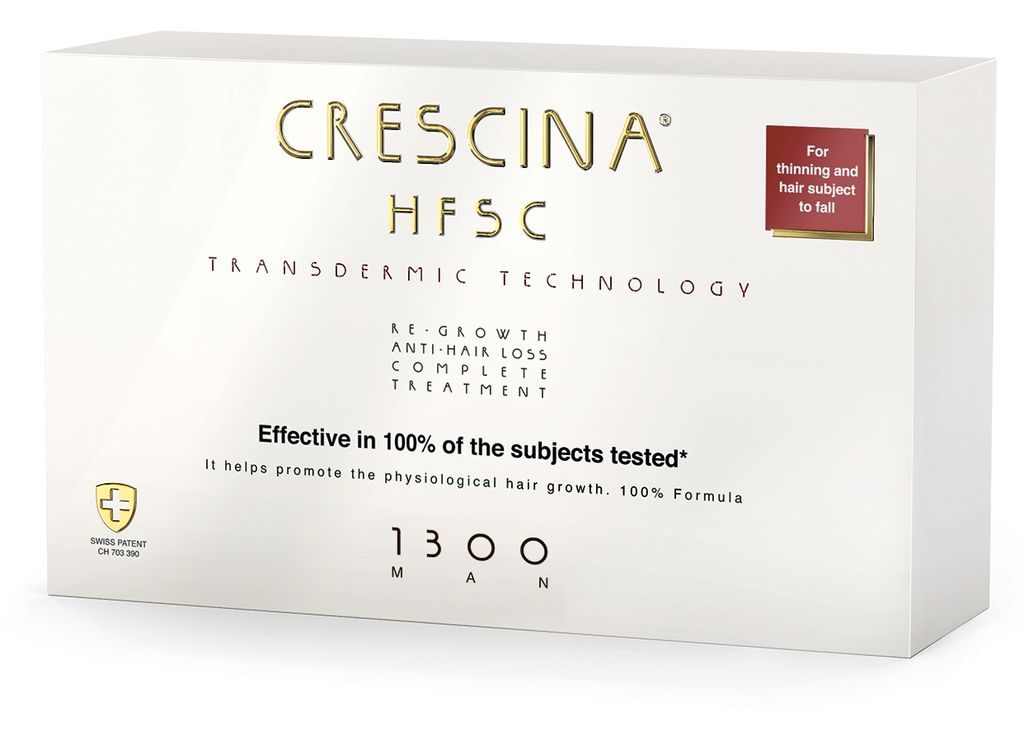 фото упаковки Crescina 1300 HFSC Transdermic Комплекс от выпадения волос