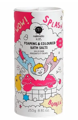 фото упаковки Nailmatic Соль-пена для ванны Розовая