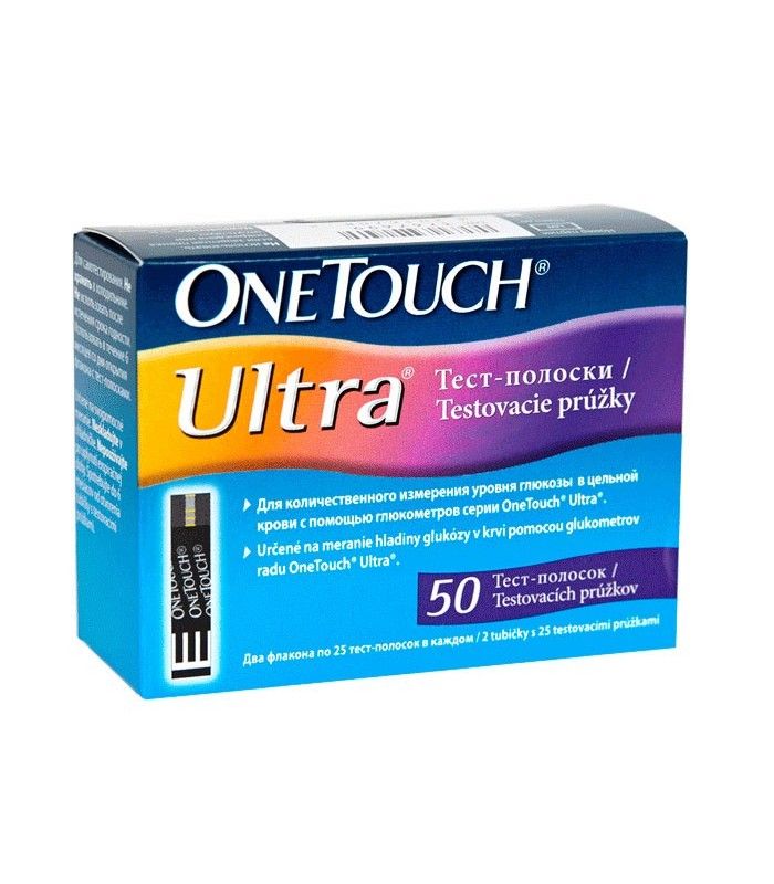 фото упаковки Тест-полоски OneTouch Ultra