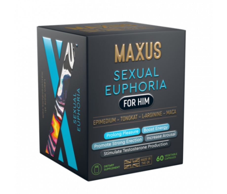 фото упаковки Maxus Сексуальная Эйфория для него, капсулы, 60 шт. фото упаковки Maxus Сексуальная Эйфория для него