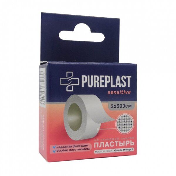 фото упаковки Pureplast Sensitive Пластырь фиксирующий