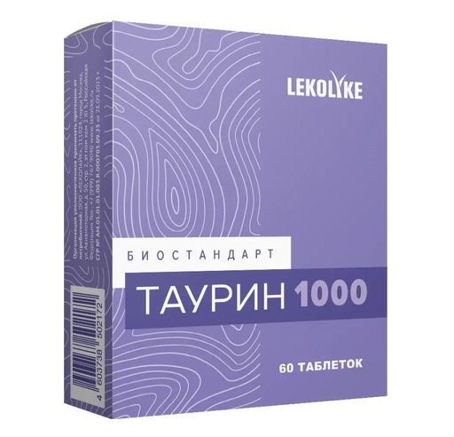 Lekolike Таурин, таблетки, 60 шт.