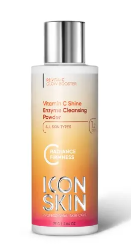 Icon skin энзимная пудра для умывания vitamin c shine, 75 г, 1 шт.
