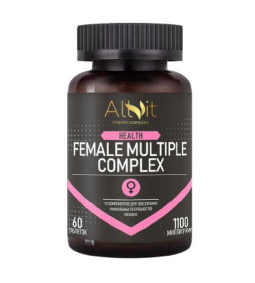 Allvit Мультивитаминный комплекс для женщин, таблетки, 60 шт.