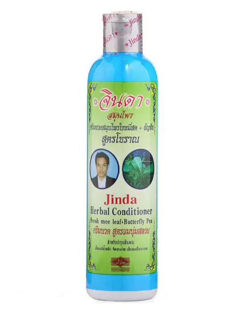 Jinda травяной кондиционер, кондиционер для волос, с мотыльковым горошком, 250 мл, 1 шт.