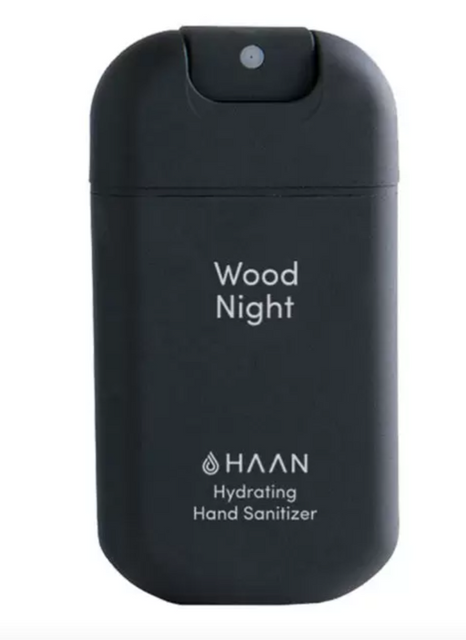 HAAN Спрей для рук очищающий и увлажняющий, спрей-антисептик, Древесный акцент, 30 мл, 1 шт.