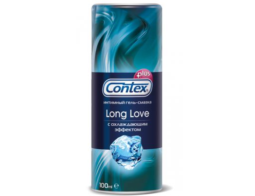 Гель-смазка Contex Long Love, гель, продлевающие половой акт, 100 мл, 1 шт.