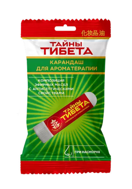 Тайны Тибета Карандаш для ароматерапии, 1,5 г, 1 шт.