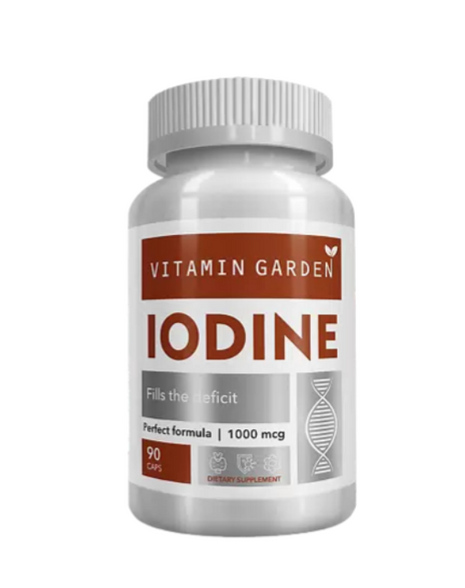 Vitamin Garden Йод, 1000 мкг, капсулы, 90 шт.