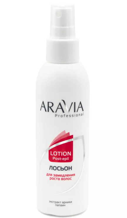 Aravia Professional Лосьон для замедления роста волос, лосьон, с арникой, 150 мл, 1 шт.